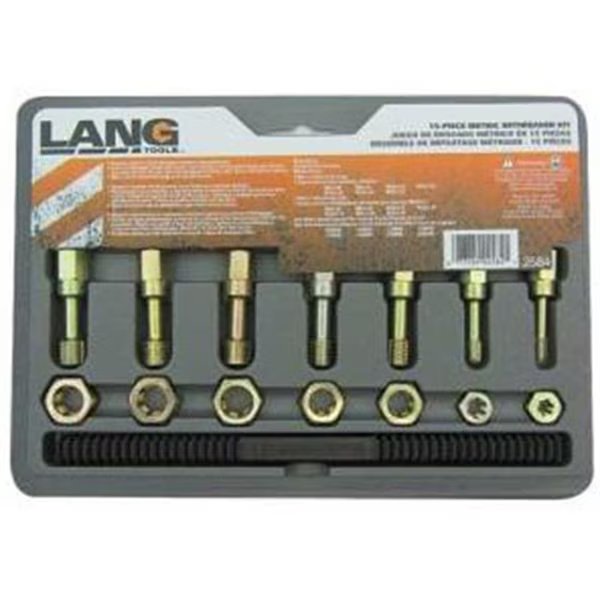 15pc Master Metric Thread Re, Lang Tools, Mfr#: 2584